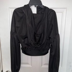 Puma mesh cropped jacket